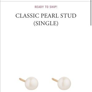 catbird nyc classic pearl studs - NWT & in box!